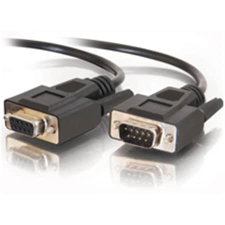 Fasttrack 1ft DB9 M-F EXTENSION CABLE - BLACK FA56876